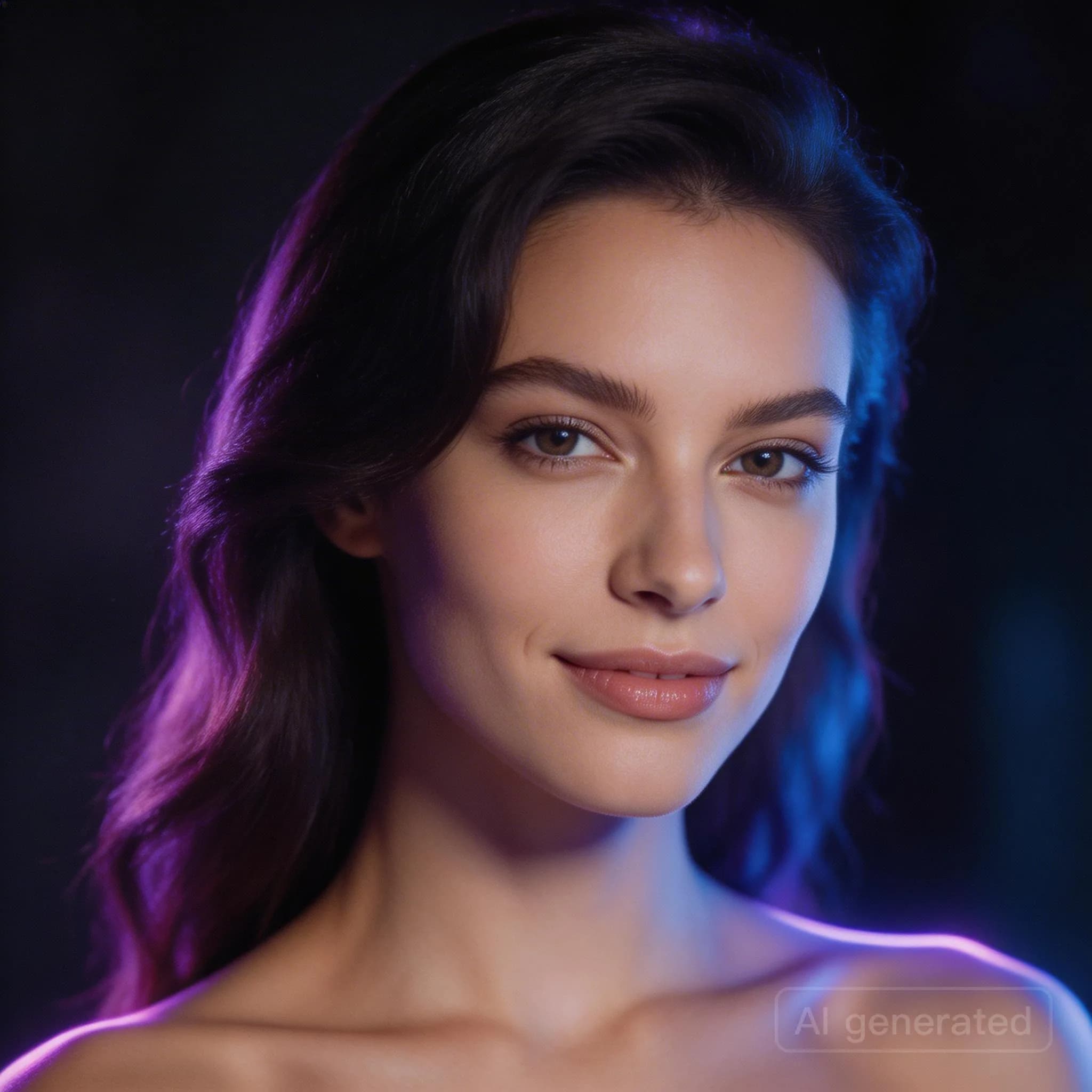 AI-generated portrait